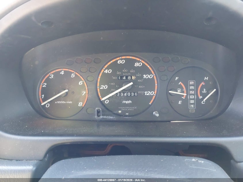 2000 Honda Cr-V Lx VIN: JHLRD2846YS001722 Lot: 44128867