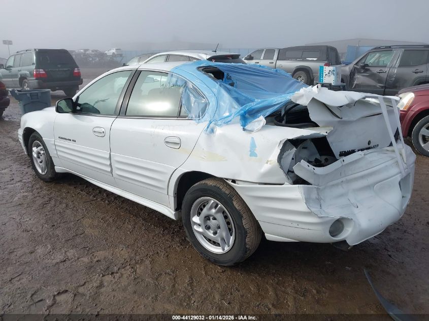 2001 Pontiac Grand Am Se1