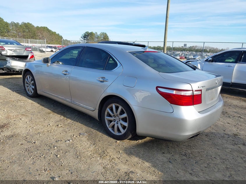 LEXUS LS 460 2007 VIN JTHBL46FX75049401