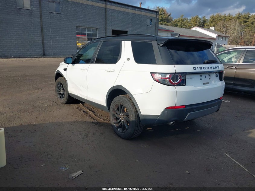 2017 Land Rover Discovery Sport Se