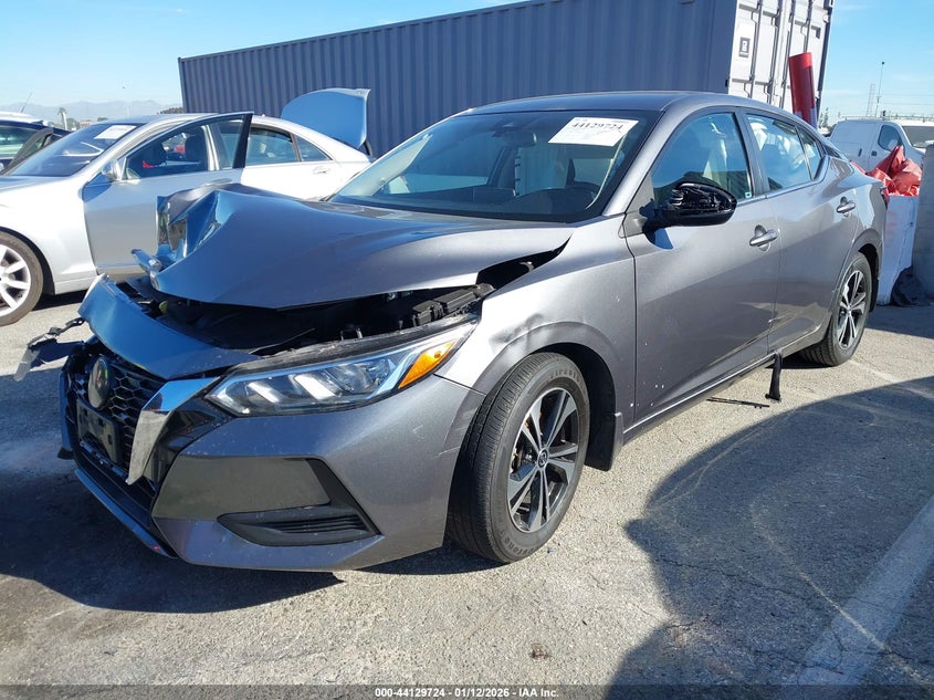 2022 Nissan Sentra Sv Xtronic Cvt