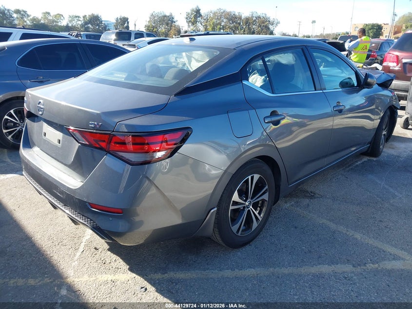 2022 Nissan Sentra Sv Xtronic Cvt