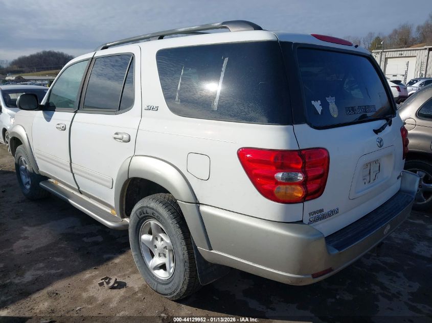 2003 Toyota Sequoia Sr5 V8