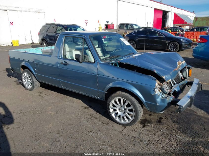 1981 Volkswagen Rabbit Truck