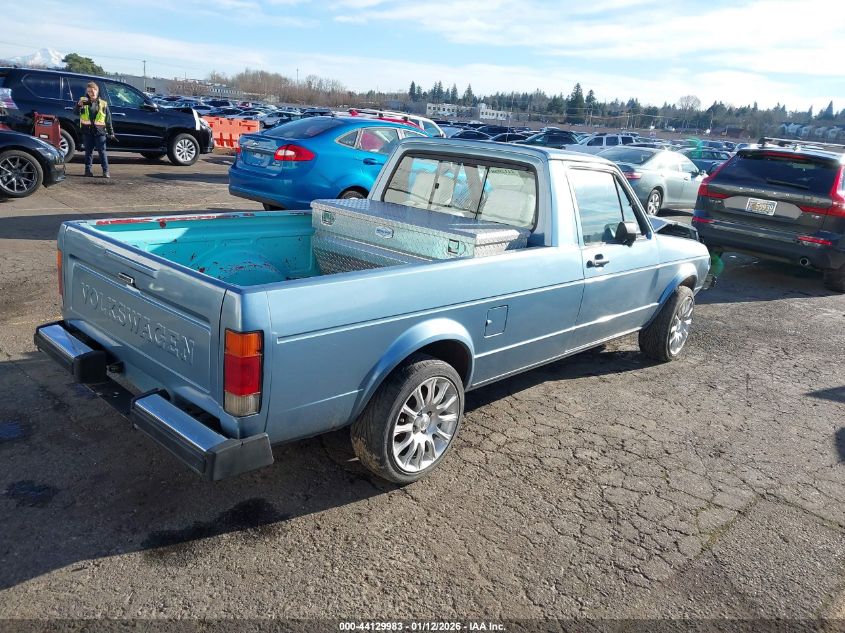 1981 Volkswagen Rabbit Truck