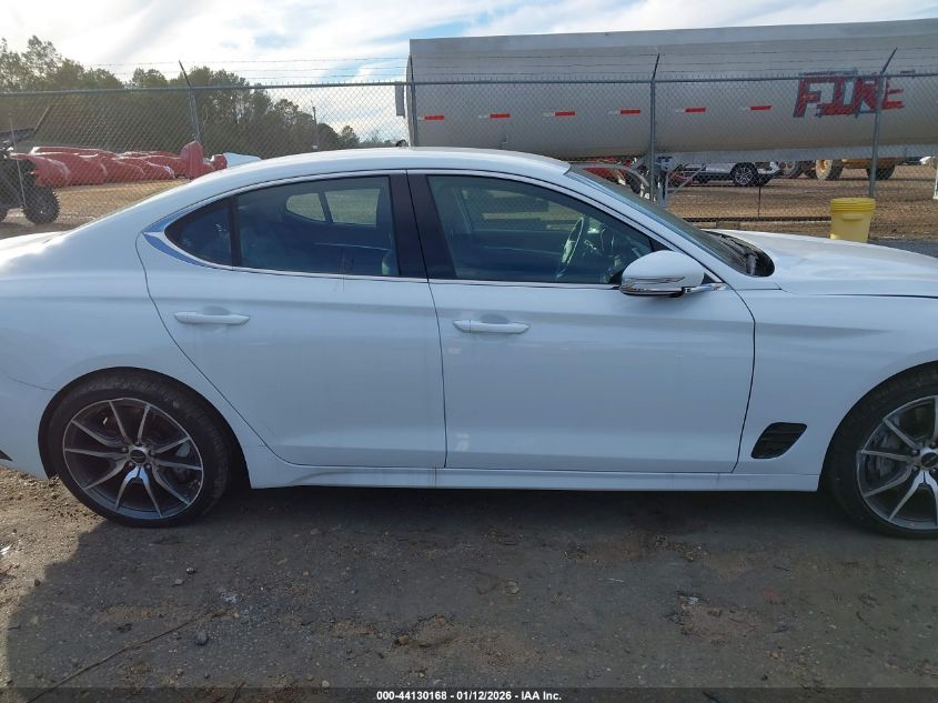 2026 Genesis G70 - KMTG14SC0TU165491