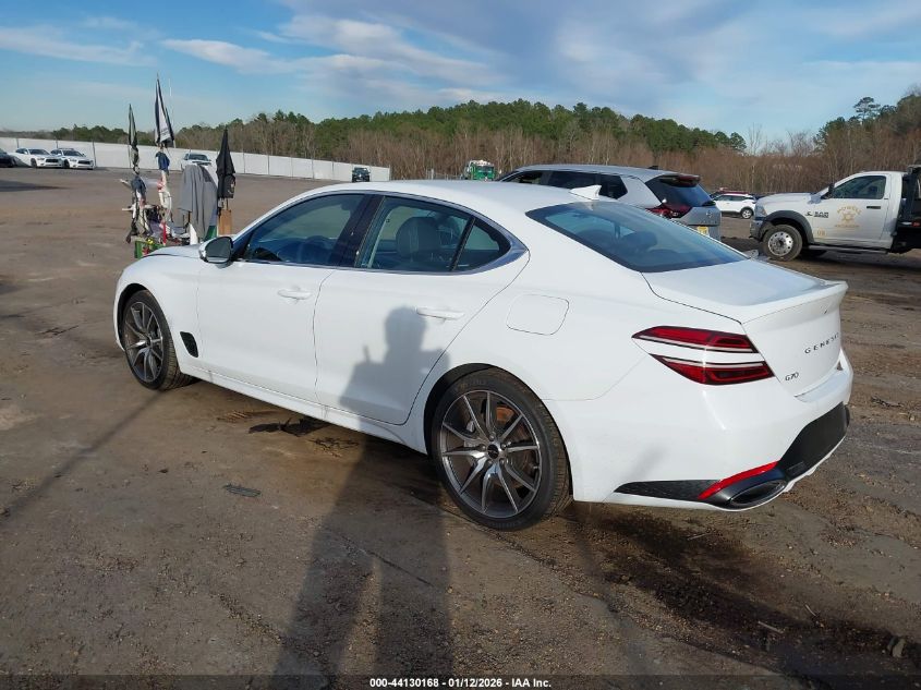2026 Genesis G70 - KMTG14SC0TU165491
