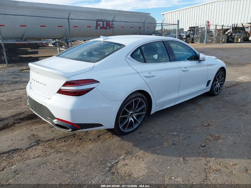 2026 Genesis G70 - KMTG14SC0TU165491