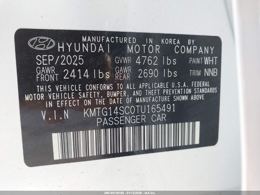 2026 Genesis G70 - KMTG14SC0TU165491