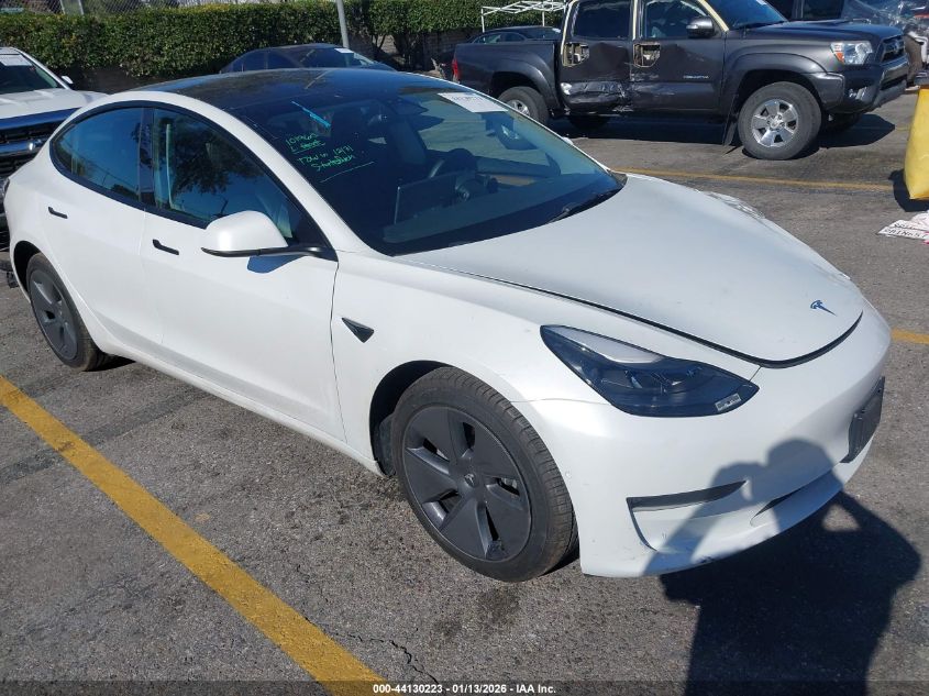 2022 Tesla Model 3 Long Range Dual Motor All-Wheel Drive
