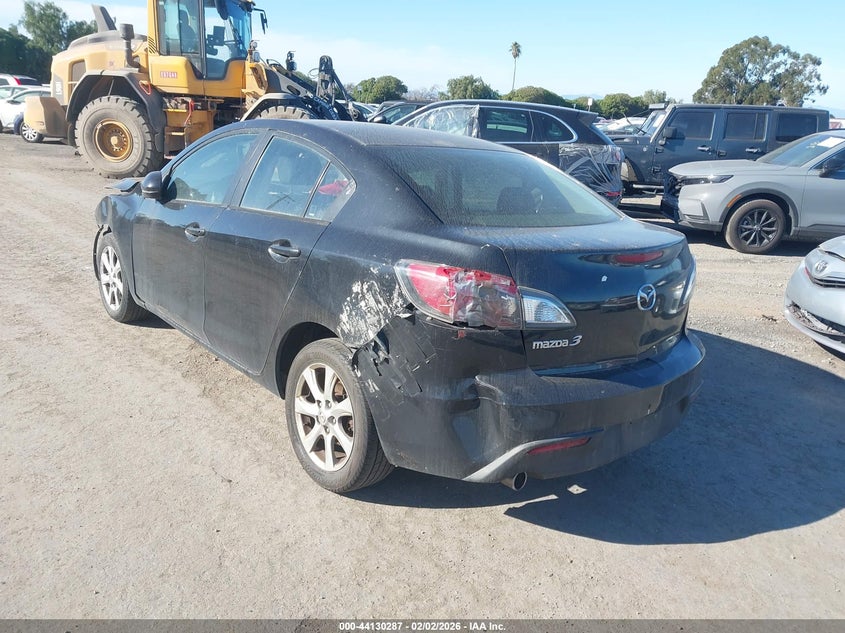 Vin: jm1bl1vf3b1900326, lot: 44626196, mazda mazda3 i touring 20113