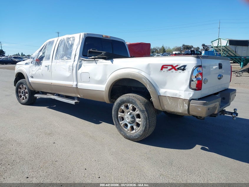 Vin: 1ft7w2bt2eeb32171, lot: 44626215, ford f-250 lariat 20143