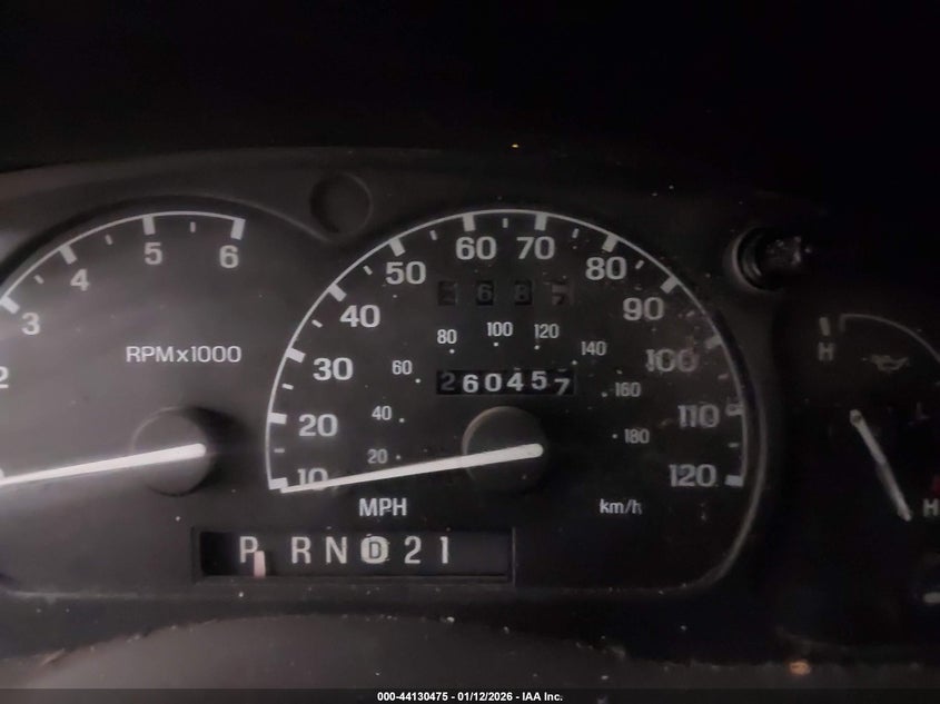 2001 Ford Ranger Edge/Xl/Xlt VIN: 1FTYR14UX1PA80508 Lot: 44130475