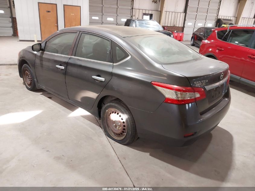 2014 Nissan Sentra S/Sv/Sr/Sl