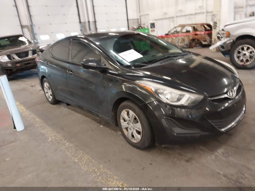 2016 Hyundai Elantra Se/Sport/Limited