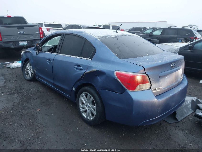 2016 Subaru Impreza 2.0I Premium