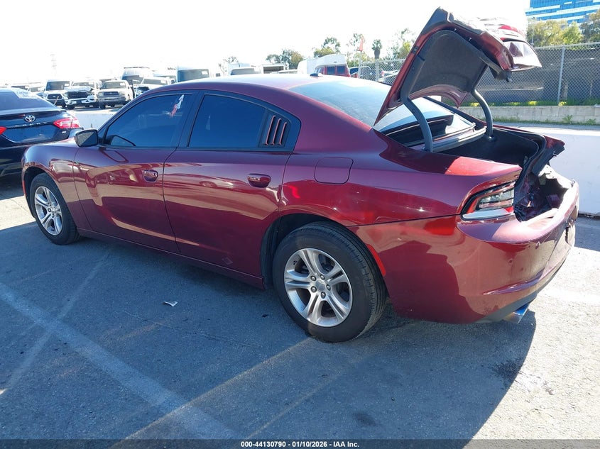 VIN 2C3CDXBGXMH605444 2021 DODGE CHARGER SXT RWD