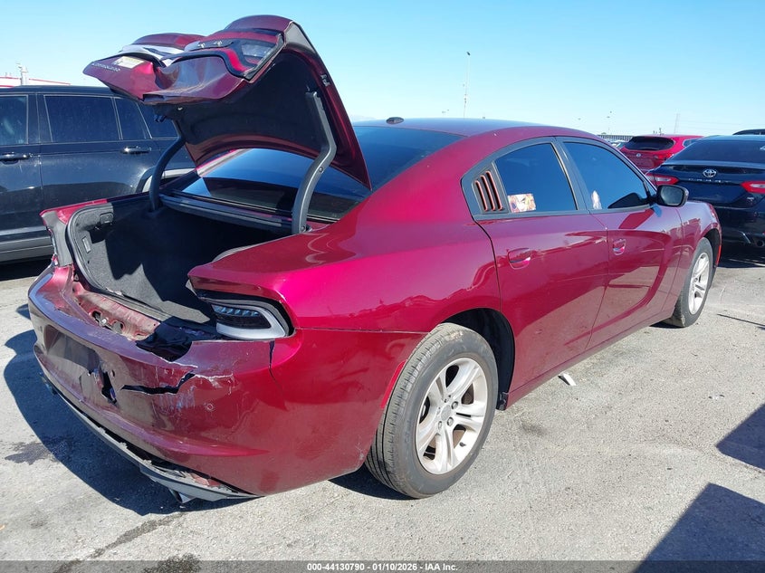 VIN 2C3CDXBGXMH605444 2021 DODGE CHARGER SXT RWD
