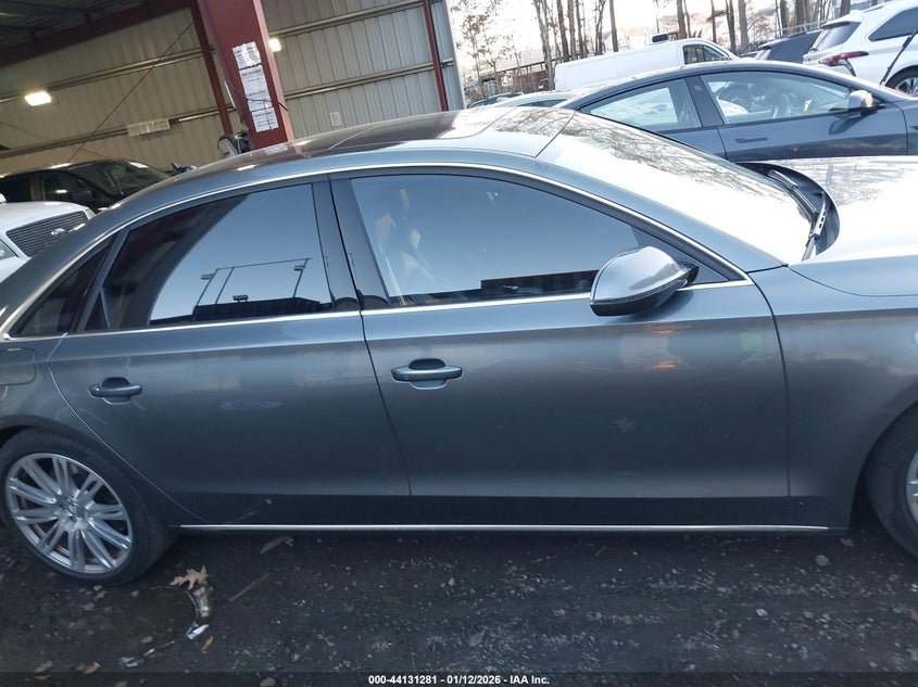 2014 Audi A8 L 4.0T VIN: WAUR2AFD4EN011091 Lot: 44131281
