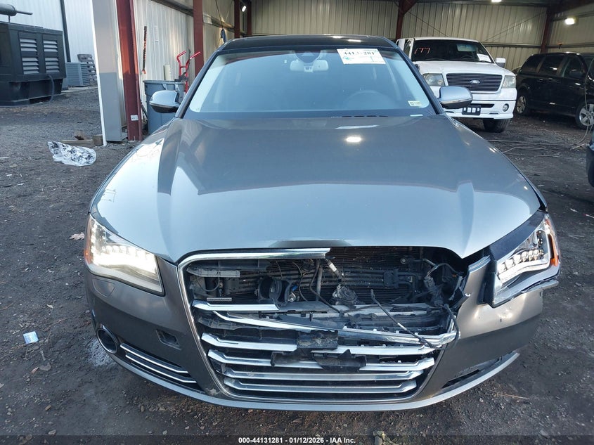 2014 Audi A8 L 4.0T VIN: WAUR2AFD4EN011091 Lot: 44131281