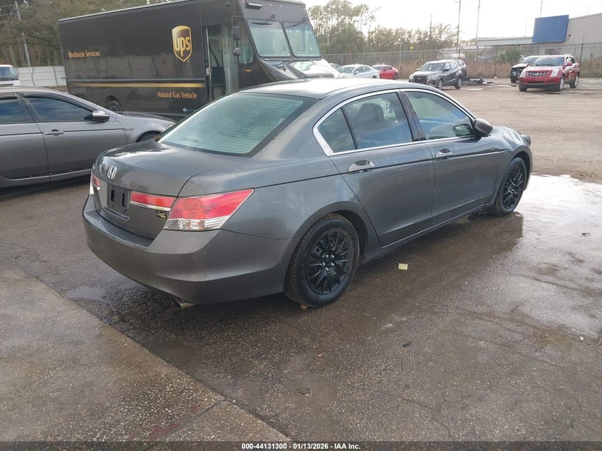 2012 Honda Accord 2.4 2.4 Lx Grey Lot 111044131300 Vin 1HGCP2F36CA168604