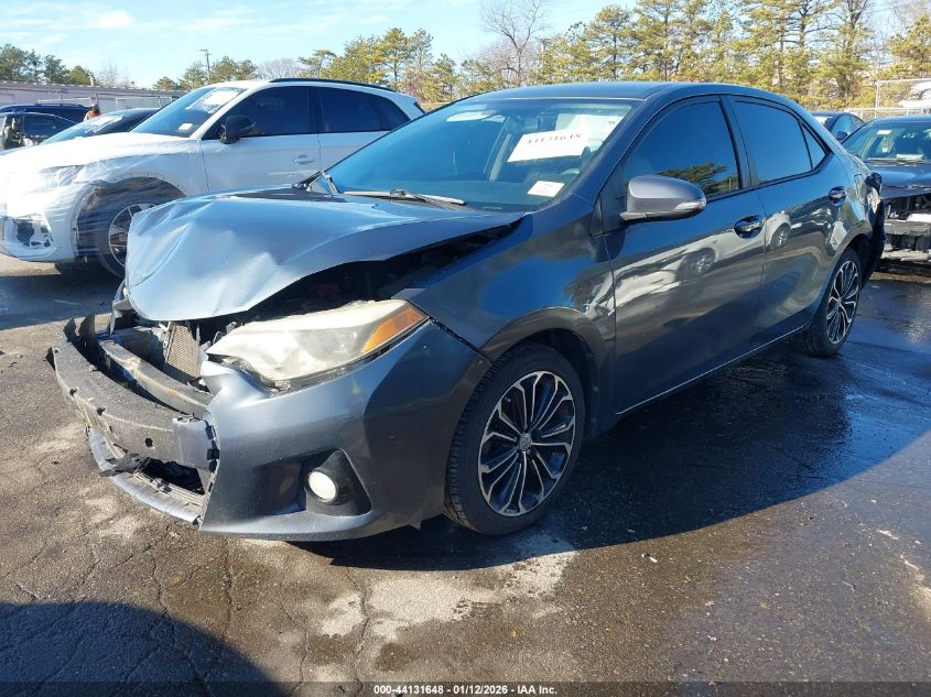 2014 Toyota Corolla S Plus