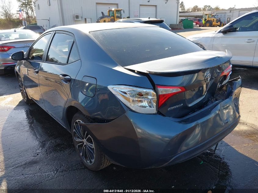 2014 Toyota Corolla S Plus