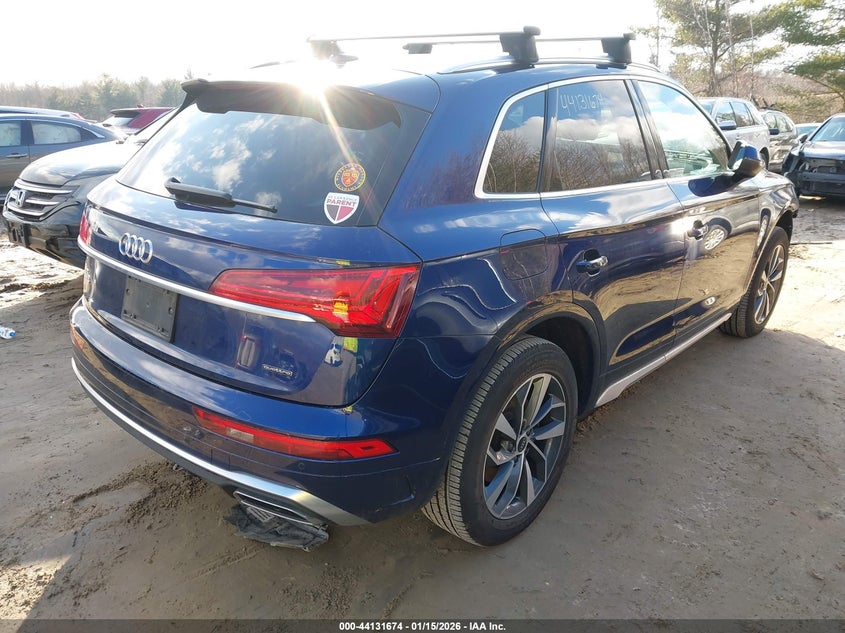 2022 Audi Q5 Premium Plus 45 Tfsi S Line Quattro S Tronic