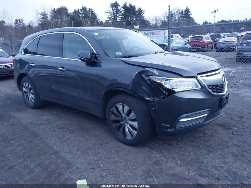 2014 Acura Mdx Technology Package