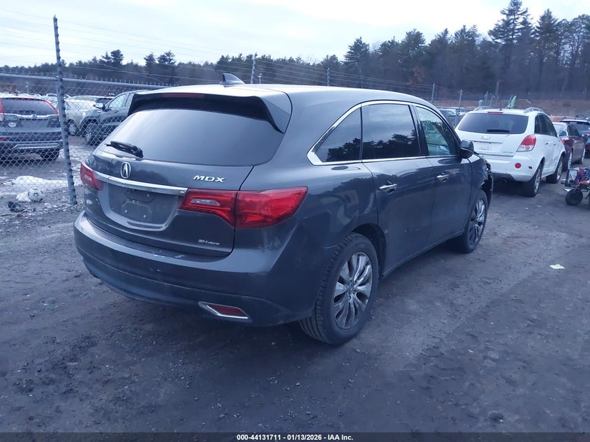 2014 Acura Mdx Technology Package