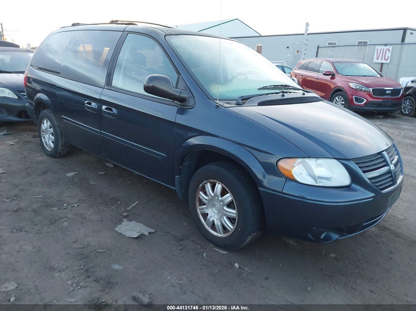 2D4GP44L77R332493 2007 Dodge Grand Caravan Sxt auction photo 1