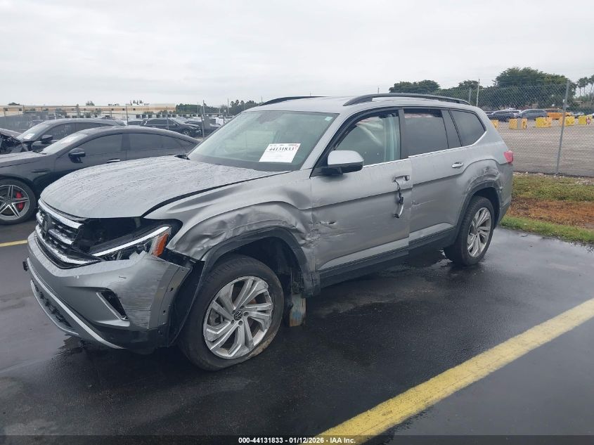 2022 Volkswagen Atlas 3.6L V6 Se W/Technology