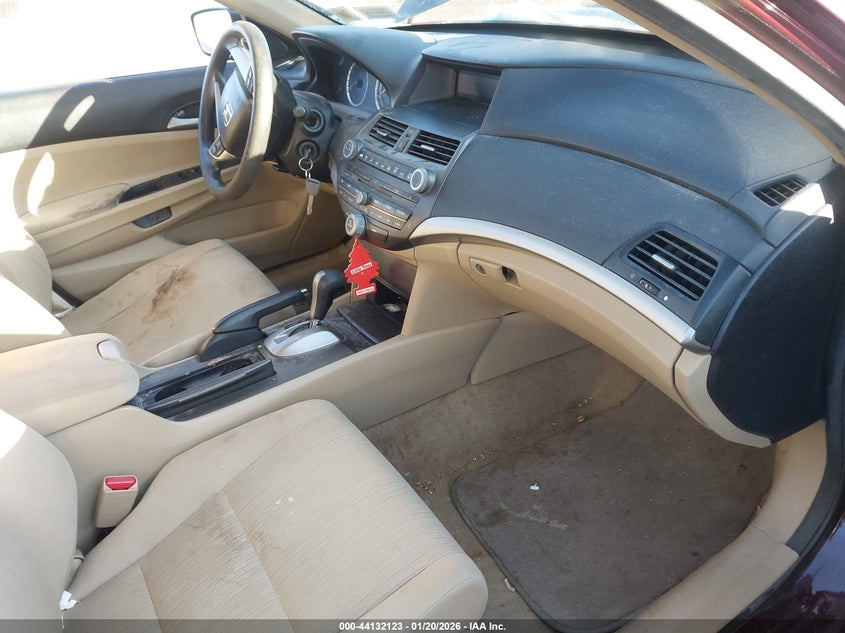 2012 Honda Accord 2.4 Lx red Lot 111044132123 Vin 1HGCP2F37CA218801
