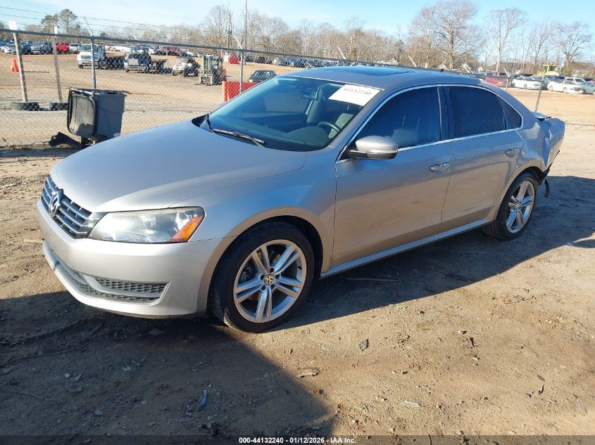 2014 Volkswagen Passat 2.0L Tdi Se