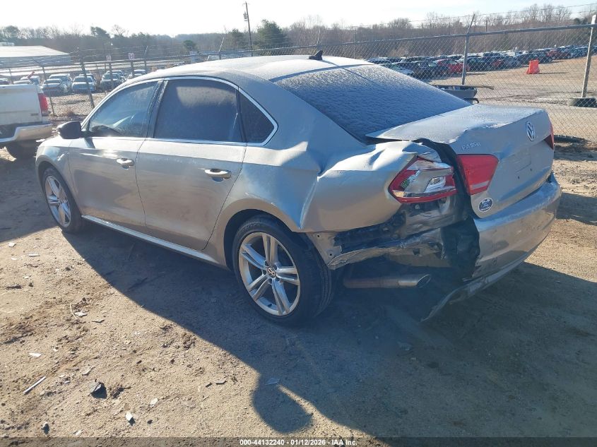 2014 Volkswagen Passat 2.0L Tdi Se