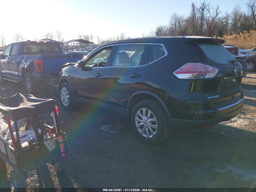 2016 Nissan Rogue S/Sl/Sv