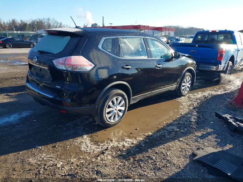2016 Nissan Rogue S/Sl/Sv