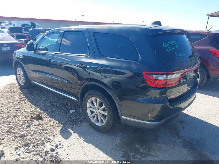 Vin: 1c4rdhag5ec483500, lot: 44628575, dodge durango sxt 20143