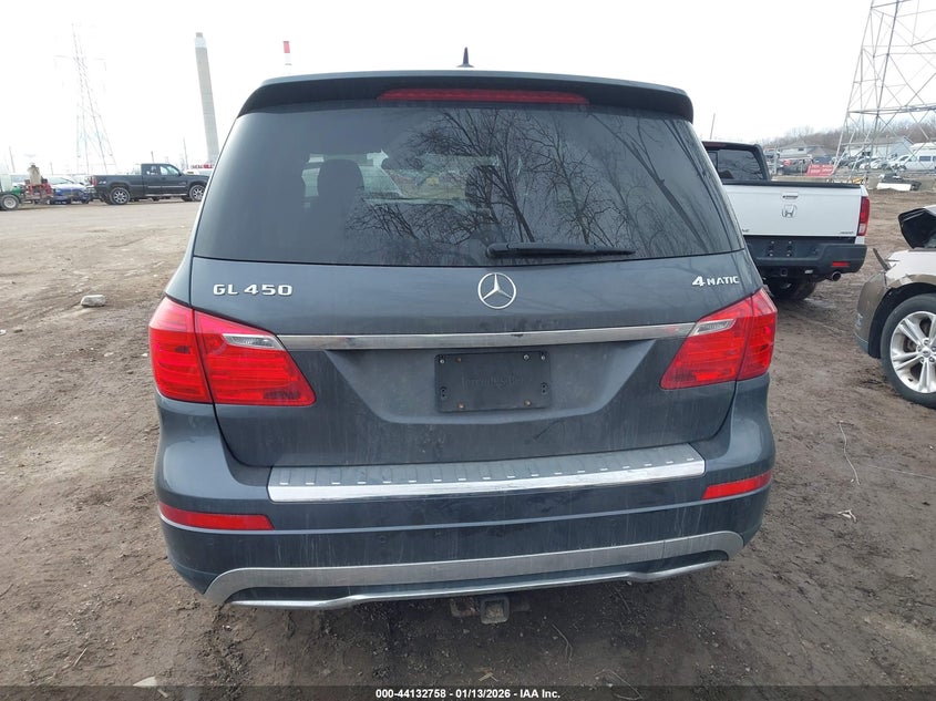 2015 Mercedes-Benz Gl 450 4Matic VIN: 4JGDF6EE5FA507739 Lot: 44132758
