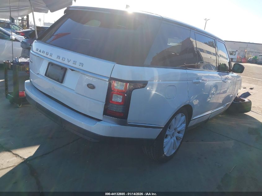 2016 Land Rover Range Rover 5.0L V8 Supercharged