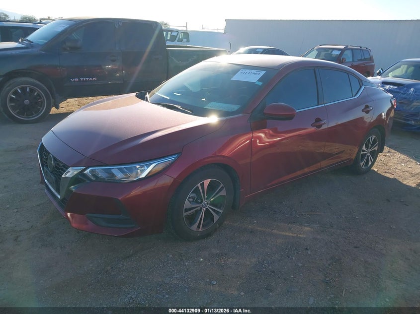 2021 Nissan Sentra Sv Xtronic Cvt