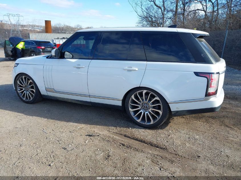 2017 Land Rover Range Rover 3.0L V6 Turbocharged Diesel Td6