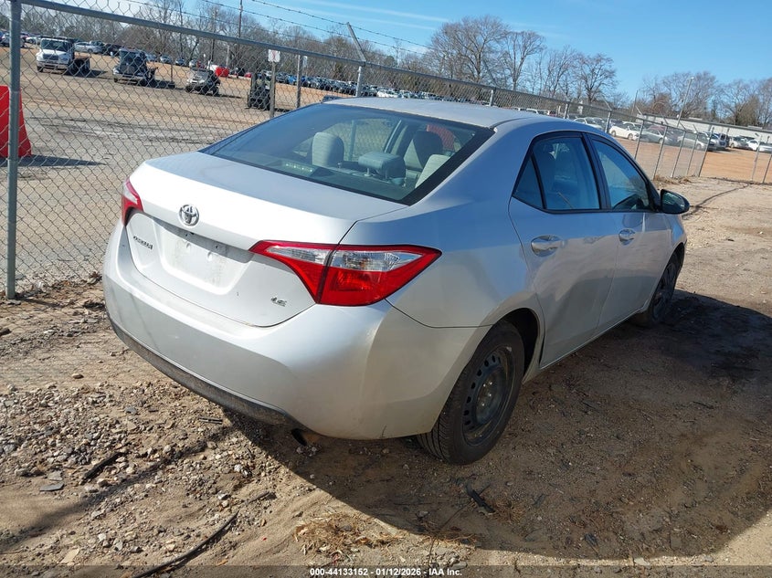 2016 Toyota Corolla Le