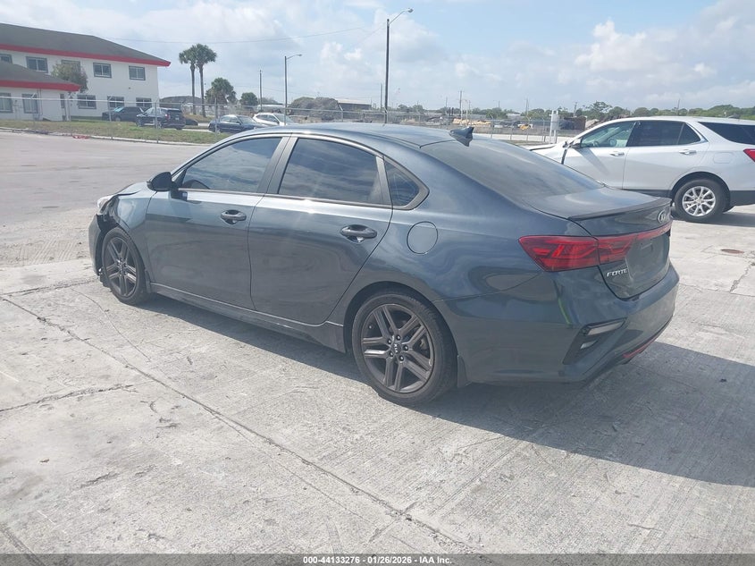 Vin: 3kpf34adxme326203, lot: 44629206, kia forte gt-line 20213