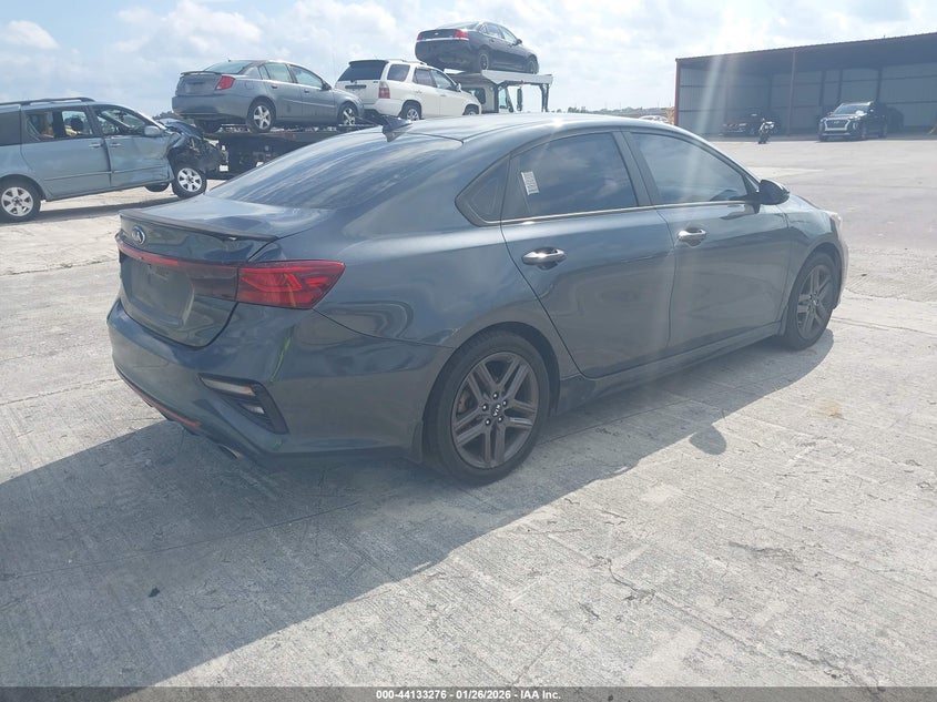 Vin: 3kpf34adxme326203, lot: 44629206, kia forte gt-line 20214
