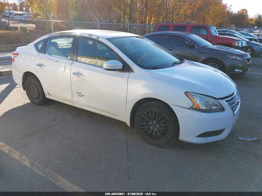 2014 Nissan Sentra Fe+ S/Fe+ Sv/S/Sl/Sr/Sv