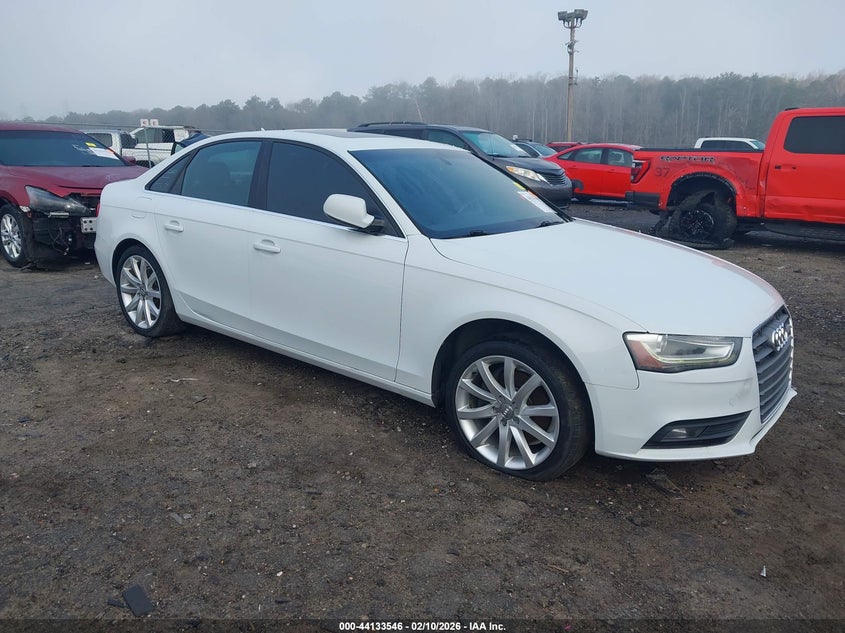 2013 AUDI A4 SEDAN 2.0L I-4 DI, DOHC, VVT, TURBO, 211HP