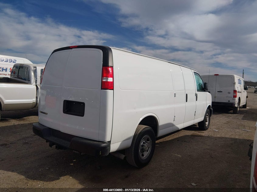 2023 Chevrolet Express Cargo Rwd 2500 Extended Wheelbase Wt