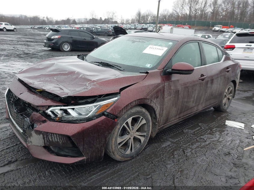 2020 Nissan Sentra Sv Xtronic Cvt 3N1AB8CV9LY275190 photo #3