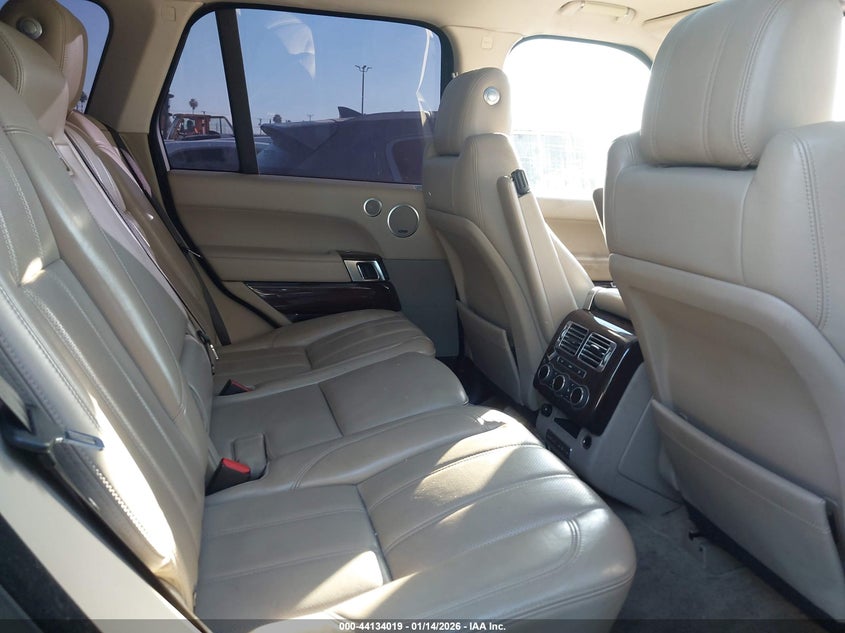 2016 Land Rover Range Rover 3.0L V6 Supercharged Hse VIN: SALGS2VFXGA273882 Lot: 44134019
